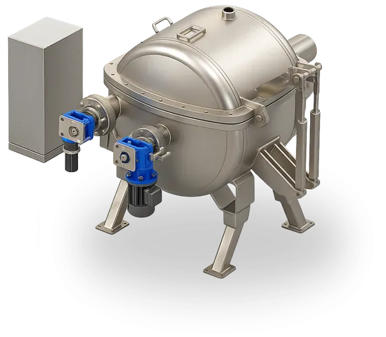 Maagan Fiber Disc Filter (FDF) unit with its control cabinet